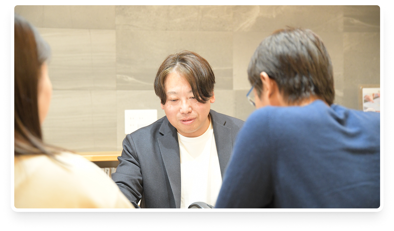 打ち合わせの様子