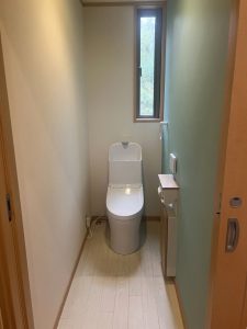 O様邸トイレ交換工事　-倉吉市-
